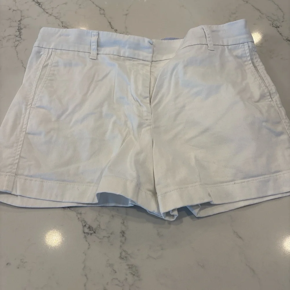 J. Crew White Shorts